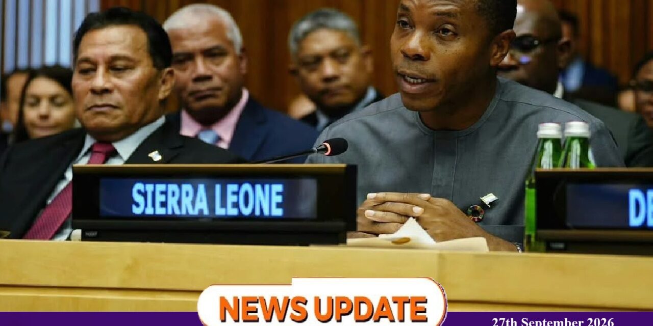 From Delivery at Home to Influence Abroad: Dr David Moinina Sengeh’s UNGA81