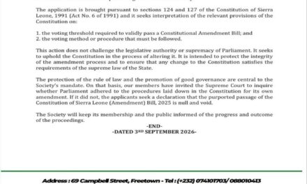 Lawyers Challenge Passage of Constitutional Amendment Bill in Supreme Court