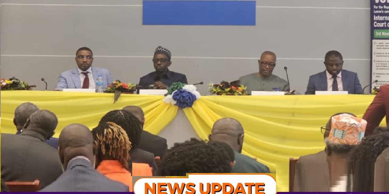 Sierra Leone Calls for African Representation at International Court of Justice.