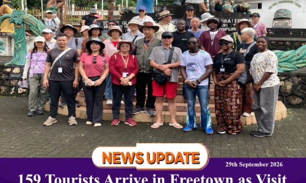 159 Tourists Arrive in Freetown as Visit Sierra Leone Showcases the Country’s Rich Culture and History