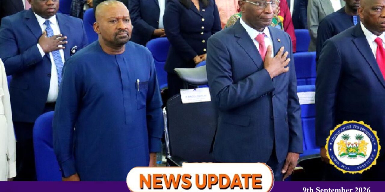 Sierra Leone’s VP Juldeh Jalloh Attends Launch of Guinea’s New Foreign Policy