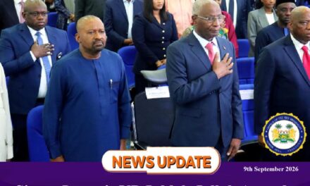 Sierra Leone’s VP Juldeh Jalloh Attends Launch of Guinea’s New Foreign Policy