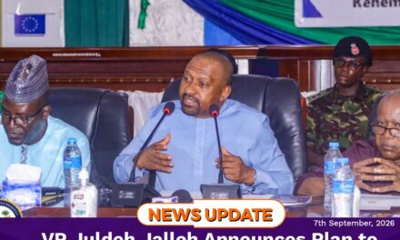 VP Juldeh Jalloh Announces Plan to Recruit 800 Native Administrative Officers Nationwide