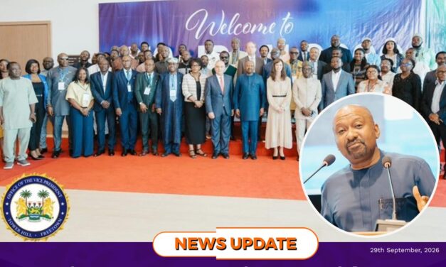 Sierra Leone’s Vice President Champions Global Dialogue on Access to Information