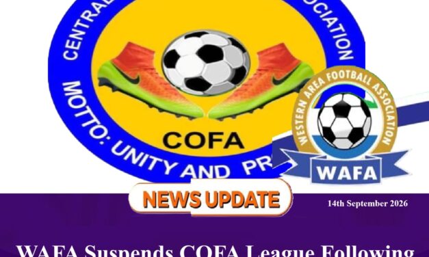 WAFA Suspends COFA League Following Violence Between Kossoh Tong and Krootown Road