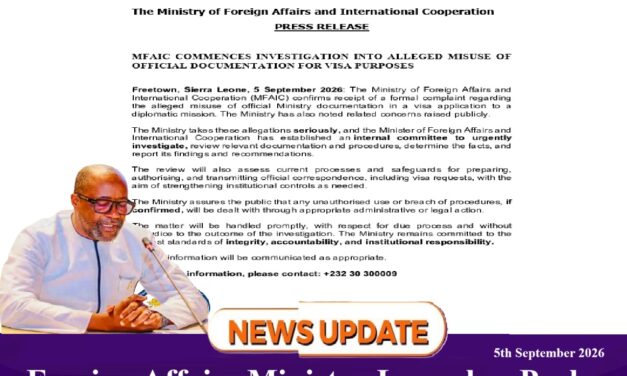 Foreign Affairs Ministry Launches Probe into Alleged Misuse of Visa Documents