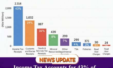 Income Tax Accounts for 43% of Total Domestic Revenue in Second Quarter of 2026