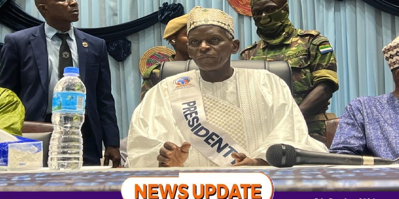 Alhaji Amadu Juldeh Sowe Pledges Unity After Election as Tabital Pulaaku International President