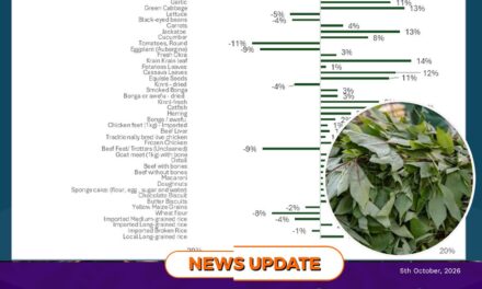 Cassava Leaves Record 12% Price Increase in Latest Consumer Price Index