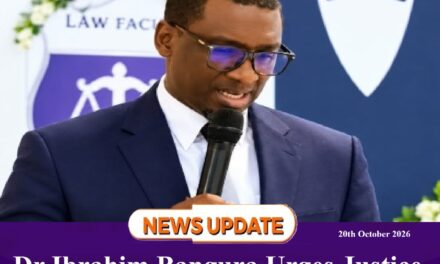 Dr Ibrahim Bangura Urges Justice-Focused Democratic Reforms