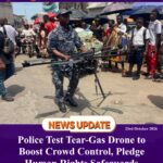 Police Test Tear-Gas Drone to Boost Crowd Control, Pledges Human Rights Safeguards