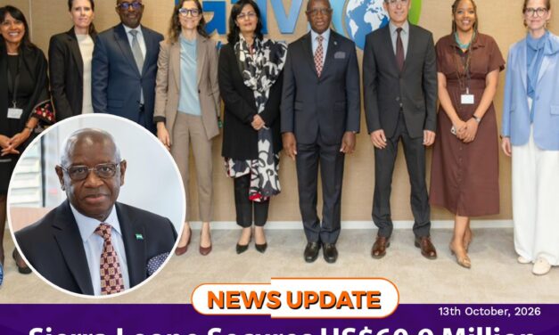 Sierra Leone Secures US$60.9 Million Gavi Support for Vaccination Programme