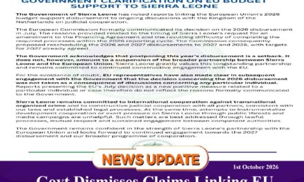 Govt Dismisses Claims Linking EU Budget Support Delay to Judicial Cooperation Talks