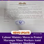 Labour Ministry Moves to Protect Marampa Mines Workers Amid Temporary Shutdown