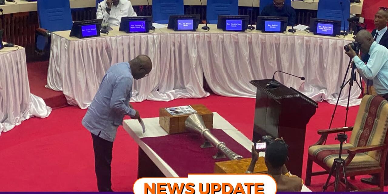 Majority Leader Lays 2025 ACC Annual Report Before Parliament