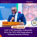 NatCA DG Intensifies Nationwide Drive for NIN–SIM Integration as National Security Priority