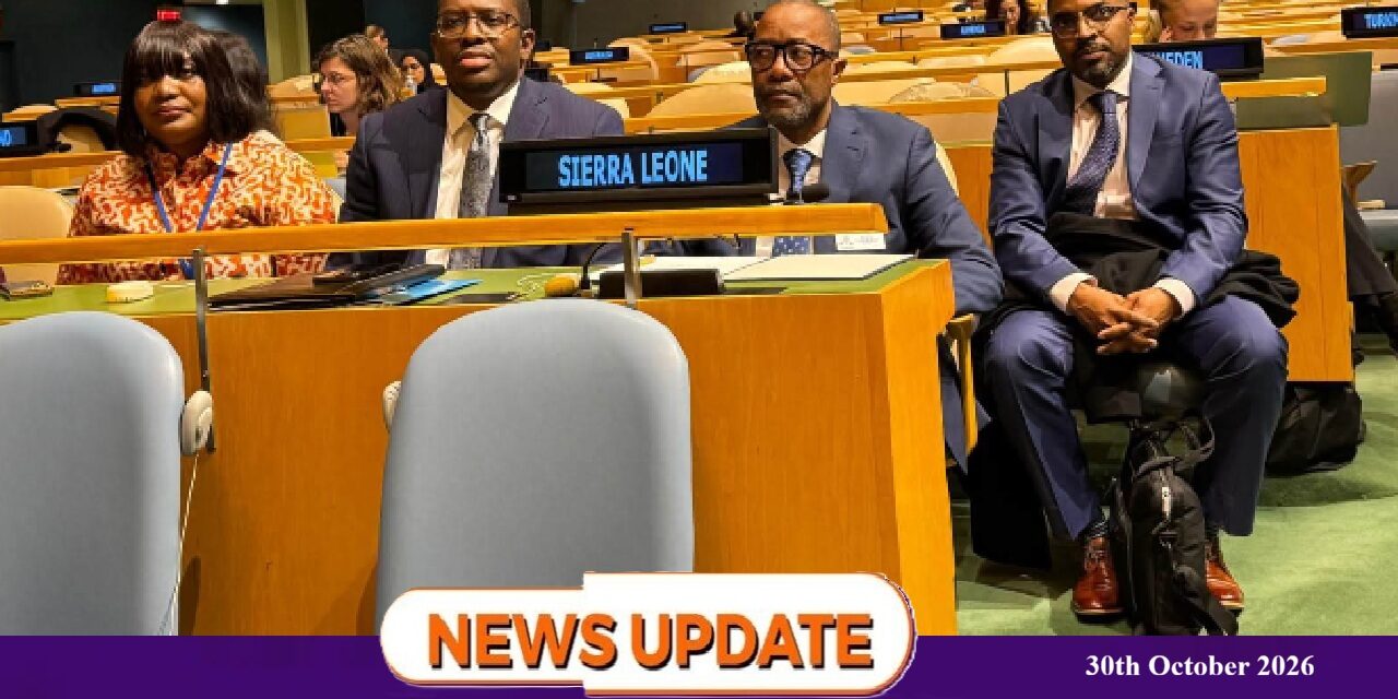 Sierra Leone Backs International Justice, Renews Push for Prof Jalloh’s ICJ Bid at UN