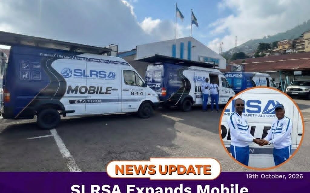 SLRSA Expands Mobile Licensing Services, Warns Public Against Illegal Fees