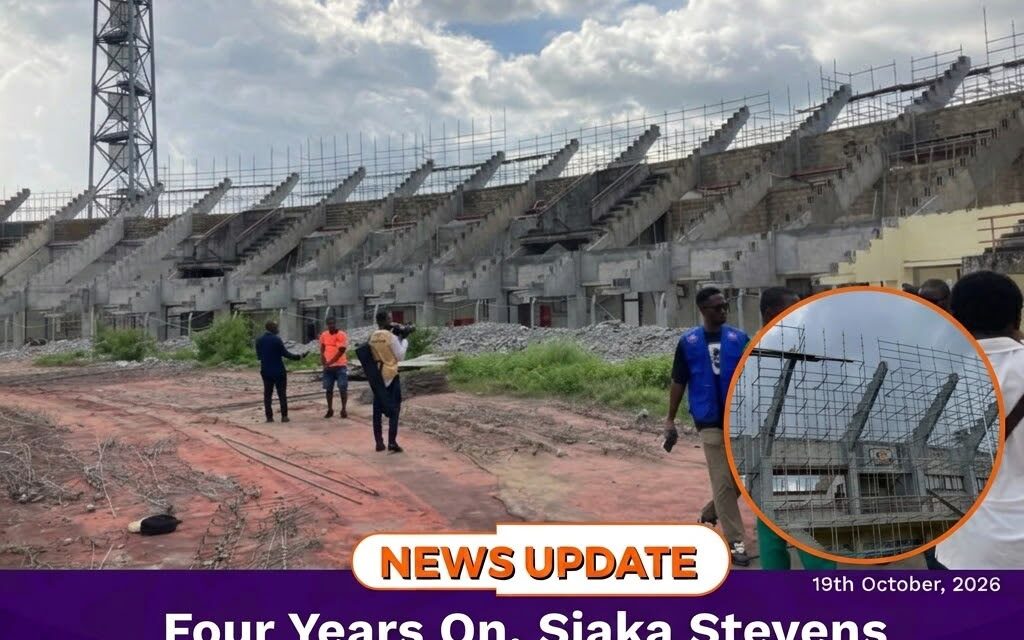 Four Years On, Siaka Stevens Stadium Faces Fresh Construction Setback