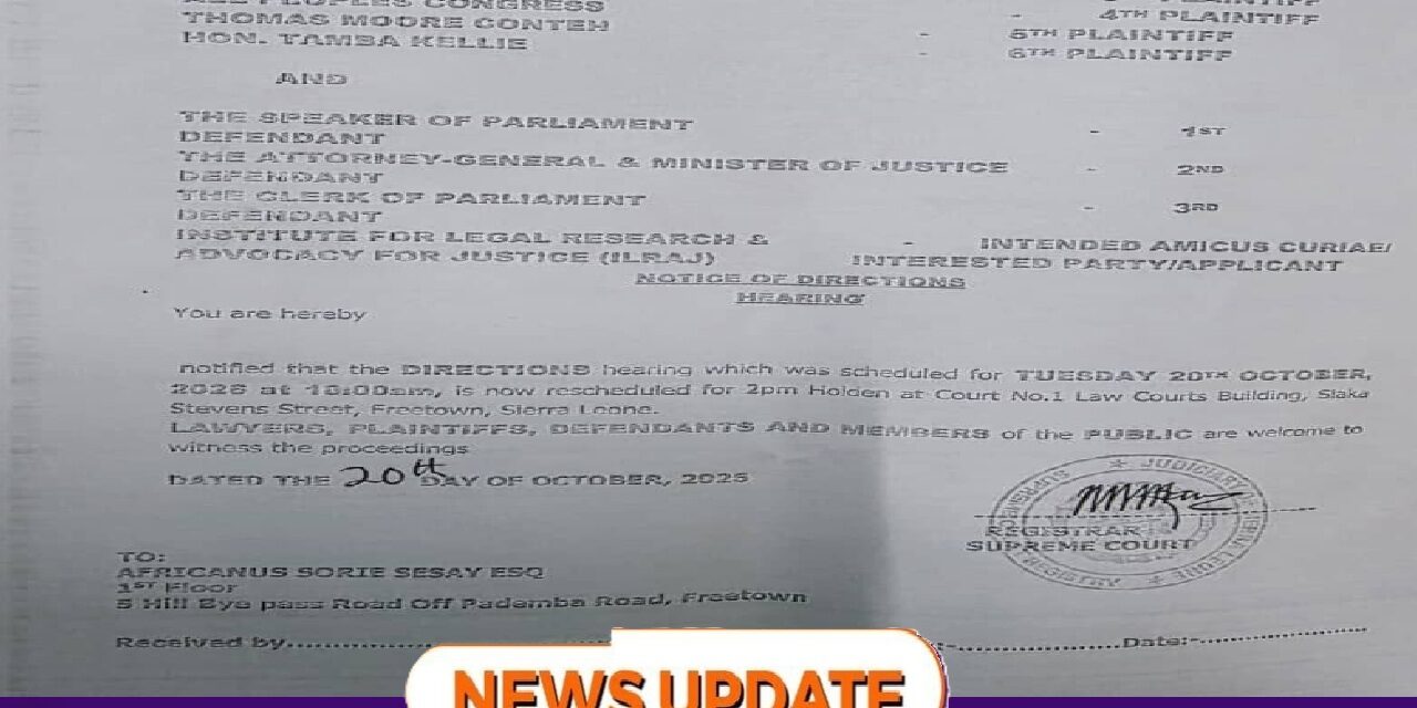 Supreme Court Sets 2 p.m. Hearing Today, Issues Media Access Guidelines
