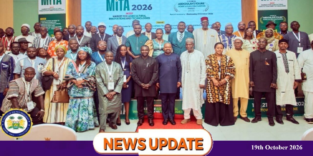 VP Juldeh Jalloh Urges West African Nations to Invest in Energy and Food Security