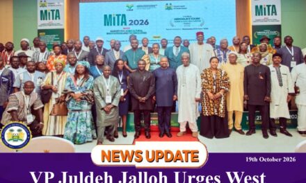 VP Juldeh Jalloh Urges West African Nations to Invest in Energy and Food Security