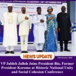 VP Juldeh Jalloh Joins President Bio, Former President Koroma at Historic National Unity and Social Cohesion Conference